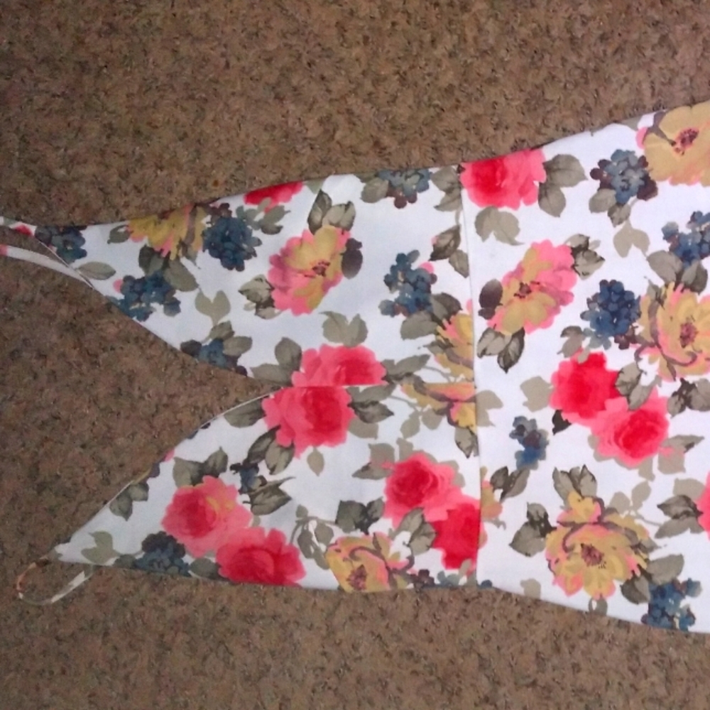 Mini floral dress